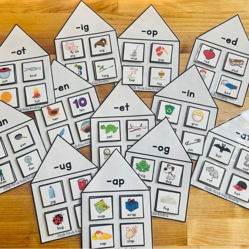 Educational Phonics House Set for Kids